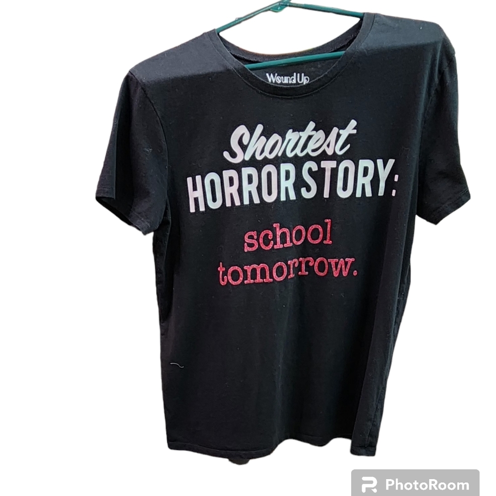 Wound up women's short sleeve  horror story t-shirt